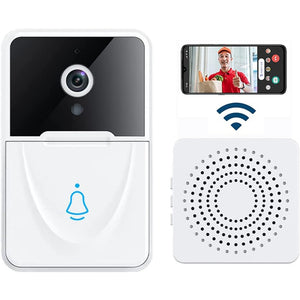 Wireless Night Vision Doorbell with Chime