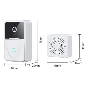 Wireless Night Vision Doorbell with Chime