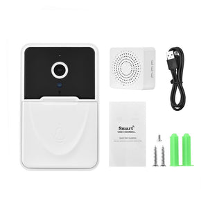 Wireless Night Vision Doorbell with Chime