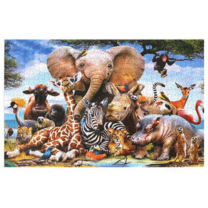 1000 Piece Educational Paper Jigsaw Puzzles_1