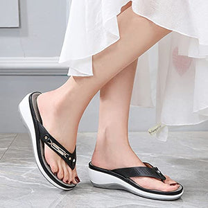 Jewelled Soft Arch Orthopaedic Sandals_6