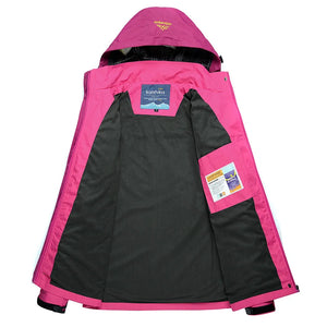 Women Windproof and Waterproof Mountaineering Jacket_4