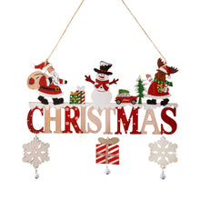 Gnome Santa Claus Wooden Hanging Ornament_7