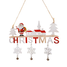 Gnome Santa Claus Wooden Hanging Ornament_8