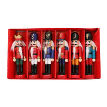 6-Pack Mini Wooden Nutcracker Christmas Ornaments_4