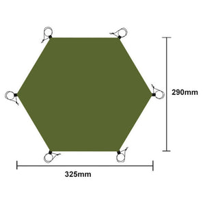 Extra Large Waterproof Hexagon Camping Mat_7