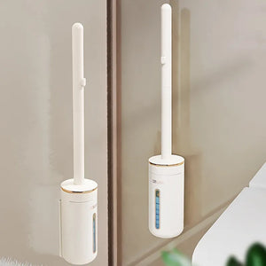 Disposable Toilet Brush Wall mounted Toilet Cleaner Replacement Head Cleaning Tool_4