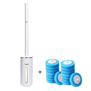 Disposable Toilet Brush Wall mounted Toilet Cleaner Replacement Head Cleaning Tool_8