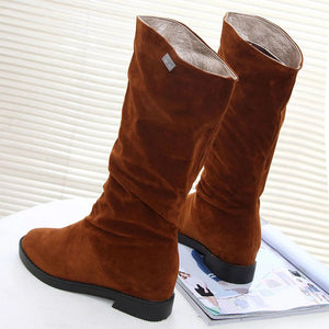 Autumn Midsolid Warm Boots for Women_7