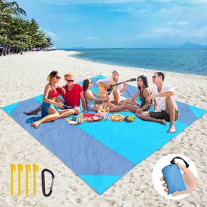 Waterproof Beach Mat Outdoor Camping Mat Blanket Portable Lightweight Picnic Mat_1