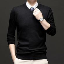 Autumn Winter Men's V-Neck Thick Sweaters