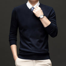 Autumn Winter Men's V-Neck Thick Sweaters