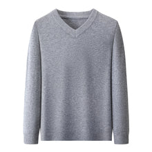 Autumn Winter Men's V-Neck Thick Sweaters