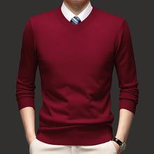 Autumn Winter Men's V-Neck Thick Sweaters