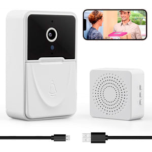 Wireless Night Vision Doorbell with Chime