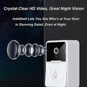 Wireless Night Vision Doorbell with Chime