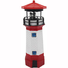 Solar Lighthouse with Rotating Lamp