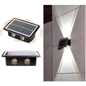 Glow Up and Down Solar Landscape Light