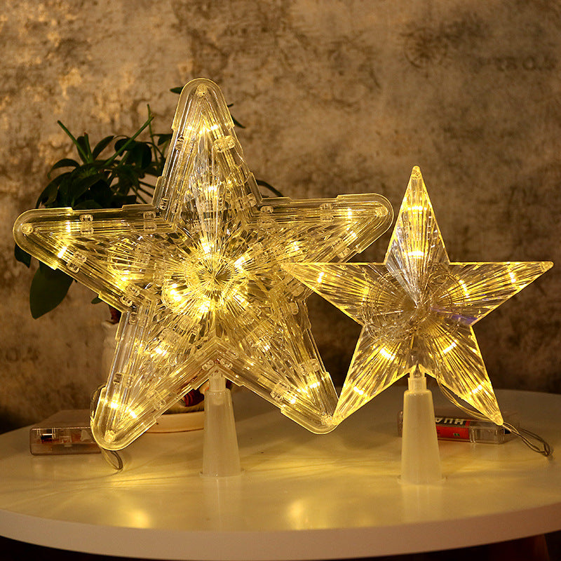 Christmas Tree Top Star Light