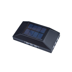 4-Sided Luminous Solar LED Wall Mounted Light