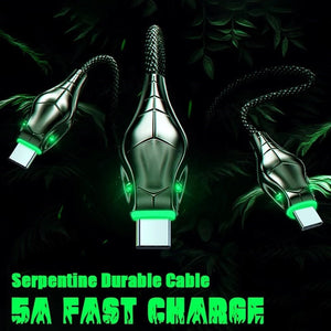 Snake Luminous Charging Cable