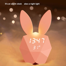 Geometrical Smart Rabbit Musical Motion Sensor Alarm Clock_10