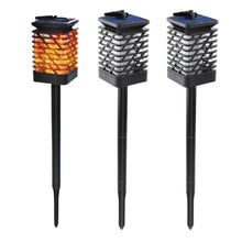 Flickering Flame Solar Powered Outdoor Garden Lantern_4