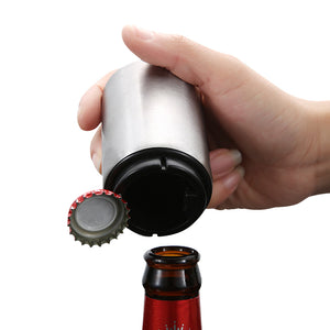 Stainless Steel Automatic Magnetic Bottle Cap Opener_12