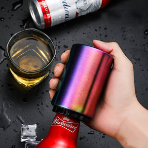 Stainless Steel Automatic Magnetic Bottle Cap Opener_13