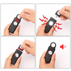 The Original Self Defense Siren Keychain with LED Flashlight for Women - Battery Powered_10