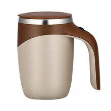 Electric Stainless Steel Magnetic Self Stirring Coffee Mug