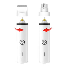 USB Rechargeable Cordless Low Noise Portable Pet Hair Trimmer_5