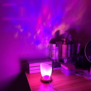 Rotating Water Ripple Creative Room Night Light-USB Plugged-in_2