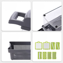 Multifunctional Kitchen Vegetable Slicer Dicer Cutter With 8 Blades_2