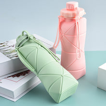 600ml Collapsible Silicone Sports Water Bottle_7