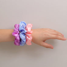 Silky Satin Elastic Scrunchies Ponytail Holders_11