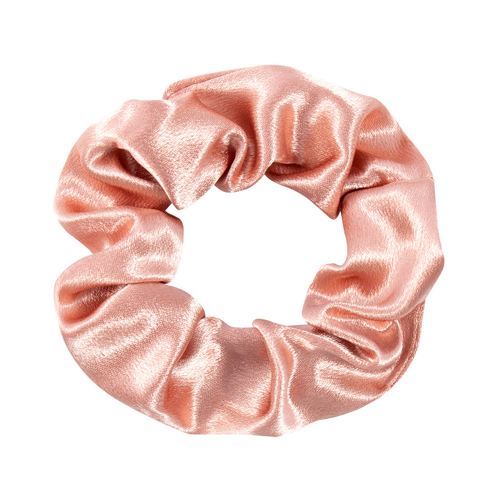 Silky Satin Elastic Scrunchies Ponytail Holders_4