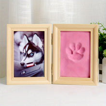 Pet Memorial Frame with Paw Print Impression Kit_4