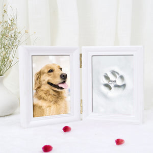Pet Memorial Frame with Paw Print Impression Kit_5