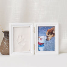 Pet Memorial Frame with Paw Print Impression Kit_1