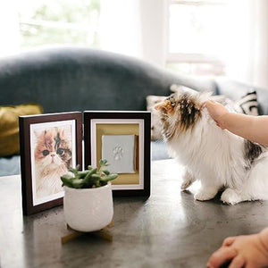 Pet Memorial Frame with Paw Print Impression Kit_12