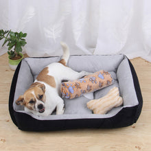 Basket Cushion Soft Warm Deluxe Dog Pet Bed_5