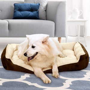 Basket Cushion Soft Warm Deluxe Dog Pet Bed_6