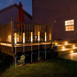 Solar Powered Lawn Reed Lamp