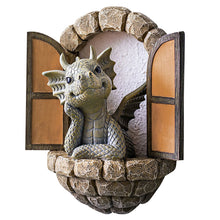 Yard Dragon Sculpture Outdoor Garden Decor