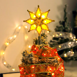 LED Christmas Decor Tree Star Top Light