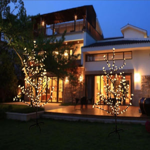 LED Solar Blossom String Lights