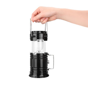 Collapsible Portable LED Solar Camping Lantern