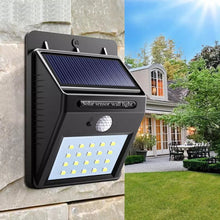 Wall Mount LED Motion Sensor Solar Lights