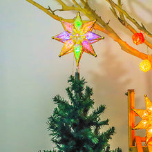 LED Christmas Decor Tree Star Top Light